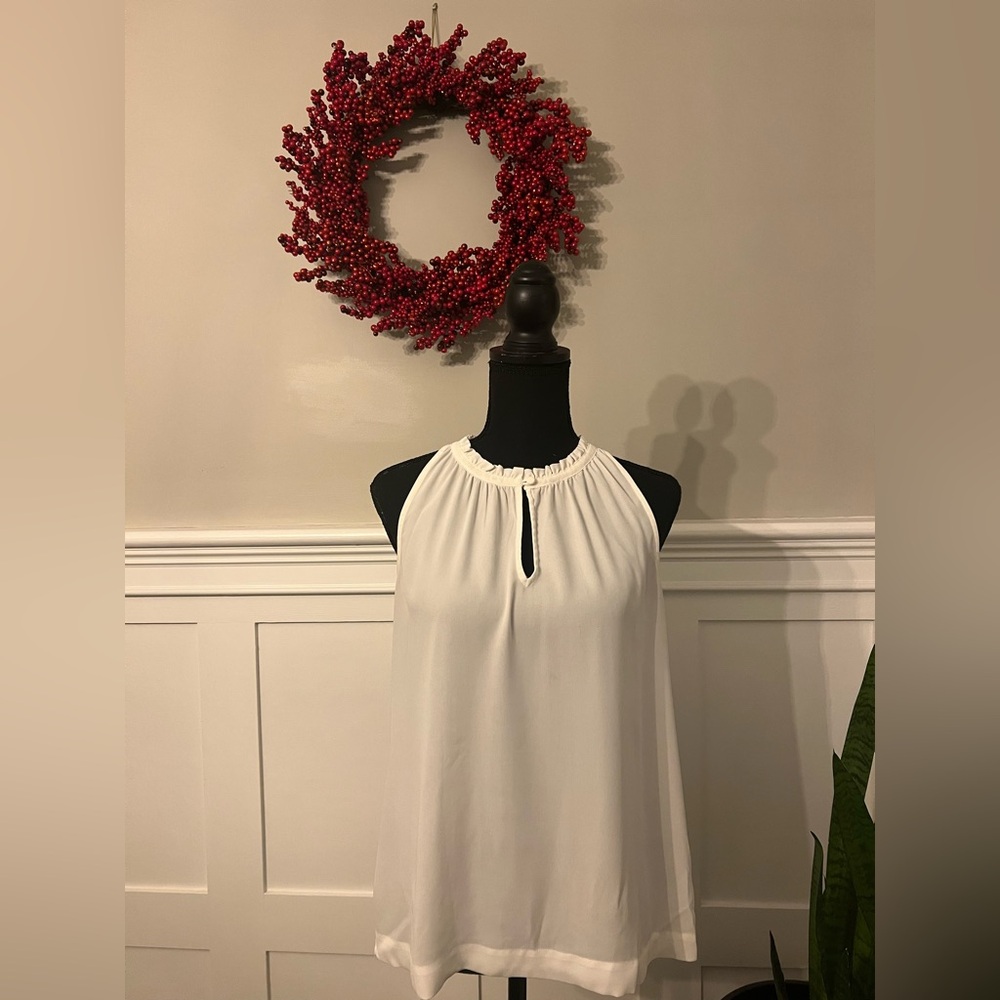 J. Crew White Tank Top